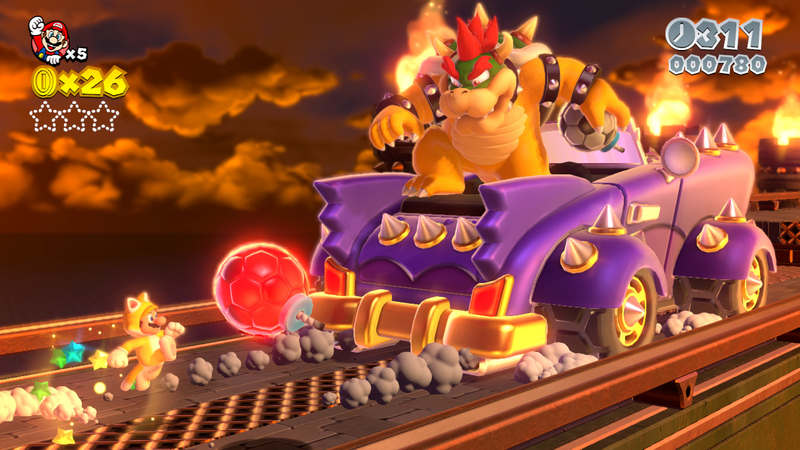 Illustration for article titled Super Mario 3D World finds Nintendo having fun rather than forcing it